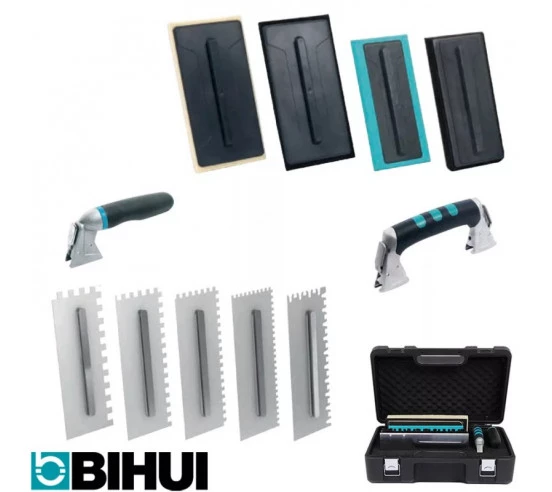 Coffret de 12 pièces (peignes, éponge et taloche) PTSCK12 BIHUI - 1