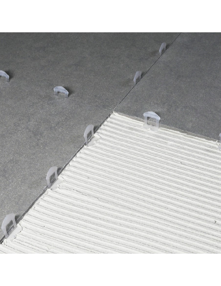 100 Croisillons autonivelants à cale en "I" 1,5mm (carrelage de 3 à 18mm) B-RIGID BIHUI - 4