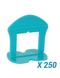 250 Croisillons autonivelants à cale en "I" 2mm (carrelage de 3 à 18mm) B-RIGID BIHUI - 1