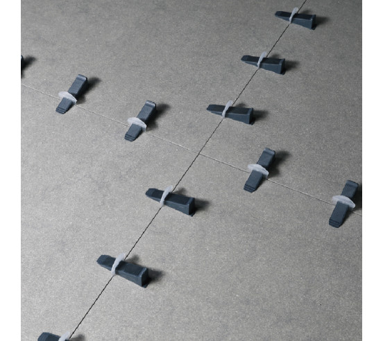 100 Croisillons autonivelants à cale en "I" 1,5mm (carrelage de 3 à 18mm) B-RIGID BIHUI - 5