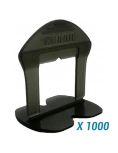 1000 Croisillons autonivelants à cale en "I" 1,5mm (carrelage de 3 à 18mm) B-RIGID BIHUI - 1