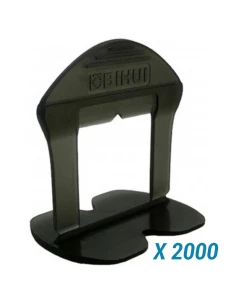 2000 Croisillons autonivelants à cale en "I" 1,5mm (carrelage de 3 à 18mm) B-RIGID BIHUI - 1