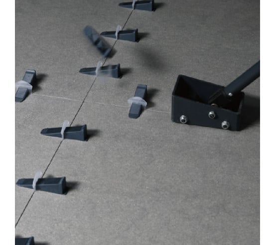 100 Croisillons autonivelants à cale en "I" 1,5mm (carrelage de 3 à 18mm) B-RIGID BIHUI - 7