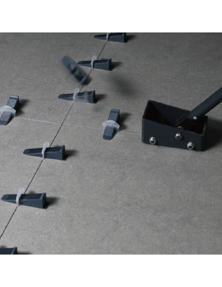 100 Croisillons autonivelants à cale en "I" 1,5mm (carrelage de 3 à 18mm) B-RIGID BIHUI - 7