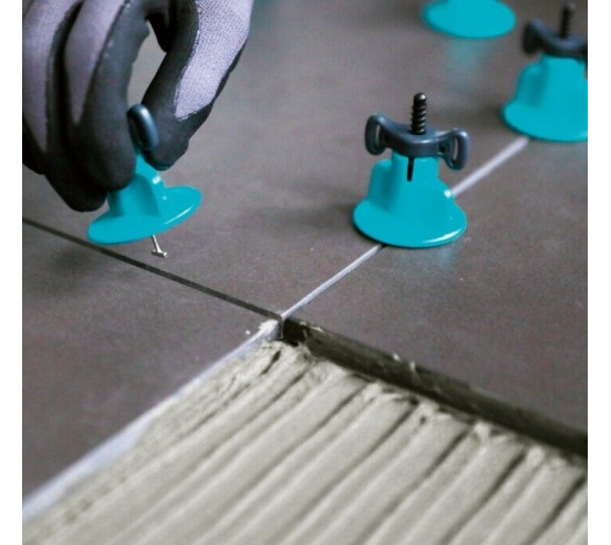 50 Croisillons de nivellement réutilisable pour épaisseur de 2 à 17mm BIHUI - 4