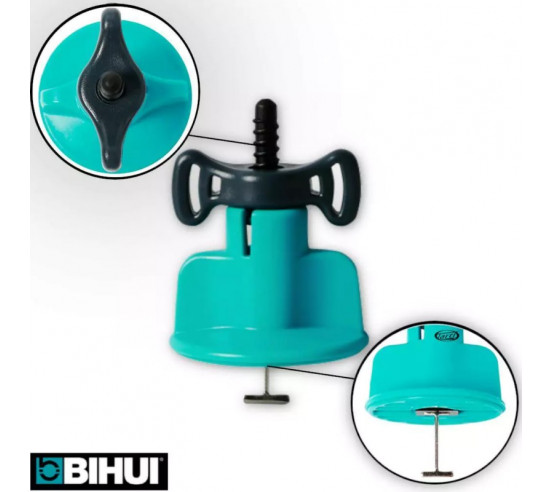 50 Croisillons de nivellement réutilisable pour épaisseur de 2 à 17mm BIHUI - 3