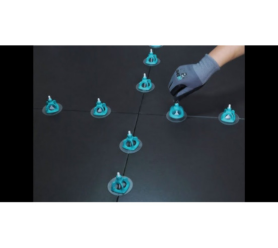 100 Croisillons autonivelants à vis en "I" 3mm (carrelage de 3 à 18mm) CLIPS BIHUI - 3