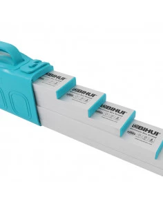 Set de 6 règles de chapiste et macon ALUBOX BIHUI - 1 2