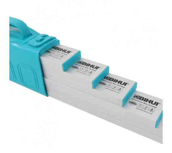 Set de 6 règles de chapiste et macon ALUBOX BIHUI - 2