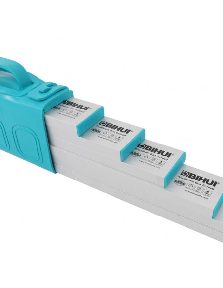 Set de 6 règles de chapiste et macon ALUBOX BIHUI - 2