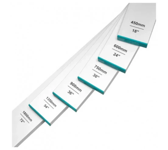 Set de 6 règles de chapiste et macon ALUBOX BIHUI - 4