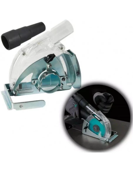 Boitier d'extraction de poussières pour meuleuse de 115 et 125 mm TDBC BIHUI - 2