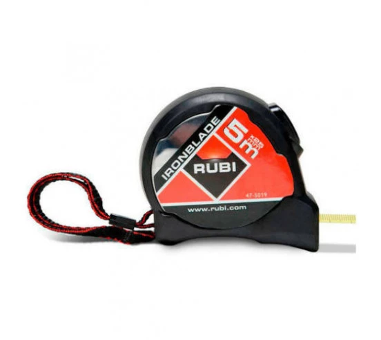 Mètres à ruban 5 m x 25 mm  Double face metrée IRONBLADE RUBI - 2