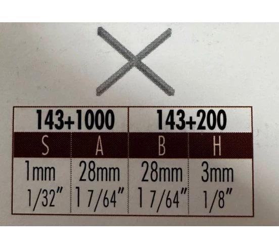 copy of 200 Croisillons  1 mm en croix RAIMONDI - 2