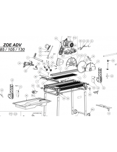 copy of Panneau de porte barre moteur pour pikus 105 RAIMONDI (piece détachée) - 1