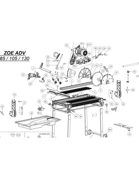 copy of Panneau de porte barre moteur pour pikus 105 RAIMONDI (piece détachée) - 1