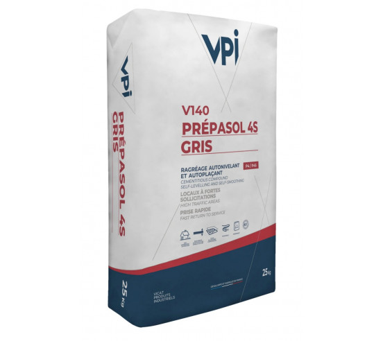 Ragréage Prépasol 4S V140 25Kg VPI - 1
