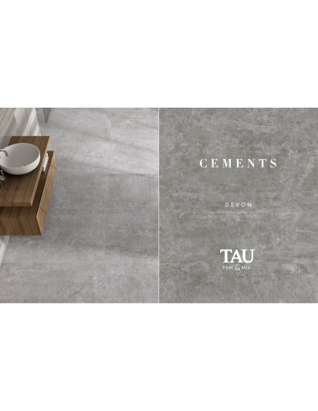 Carrelage Série DEVON Coloris Gray 60x60 cm - 3