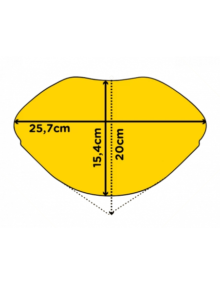 Tablette d'angle de douche forme organique 25,7 x 15,4 cm Lagoon Inox noir poudré MAT INTER - 2