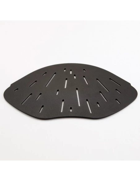 Tablette d'angle de douche forme organique 25,7 x 15,4 cm Lagoon Inox noir poudré MAT INTER - 4