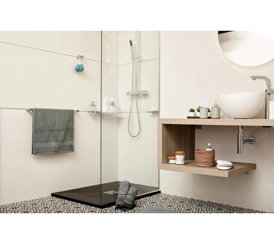 Fix Mi Porte serviette INOX 60 cm METROPOLITAN MAT INTER - 4