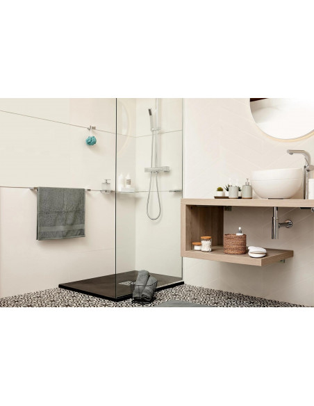 Fix Mi Porte serviette INOX 60 cm METROPOLITAN MAT INTER - 4