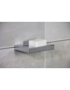 Fix Mi Porte savon mural à clipser inox METROPOLITAN MAT INTER - 1 2