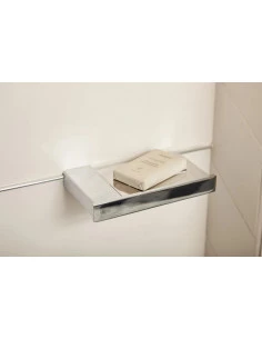 Fix Mi Porte savon mural à clipser inox METROPOLITAN MAT INTER - 1