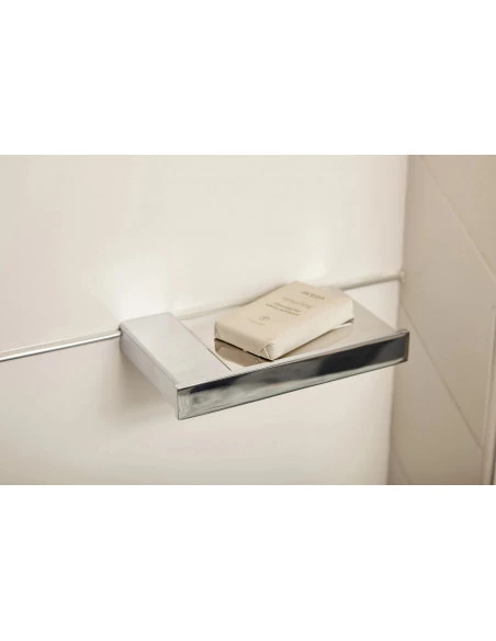 Fix Mi Porte savon mural à clipser inox METROPOLITAN MAT INTER - 1