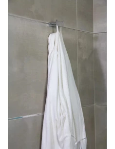 Fix Mi Crochet double à clipser inox METROPOLITAN MAT INTER - 1 2