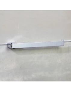 Fix Mi Porte serviettes mural à clipser L.25 cm inox METROPOLITAN MAT INTER - 1