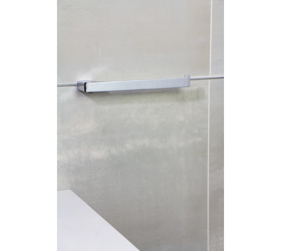 Fix Mi Porte serviettes mural à clipser L.25 cm inox METROPOLITAN MAT INTER - 3