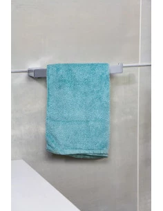 Fix Mi Porte serviettes mural à clipser L.25 cm inox METROPOLITAN MAT INTER - 1 2