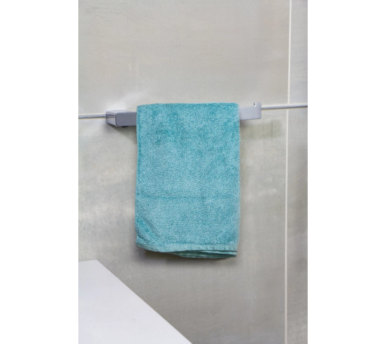 Fix Mi Porte serviettes mural à clipser L.25 cm inox METROPOLITAN MAT INTER - 2