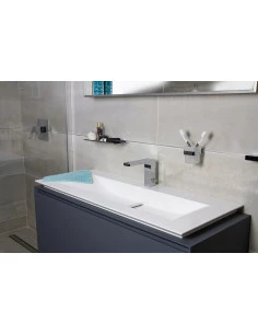 Fix Mi Porte gobelet verre et inox à clipser METROPOLITAN MAT INTER - 1 2