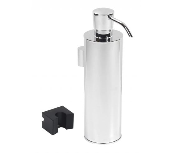 Fix Mi Distributeur de savon liquide inox/laiton chrome/noir série COSMOPOLITAN - 1