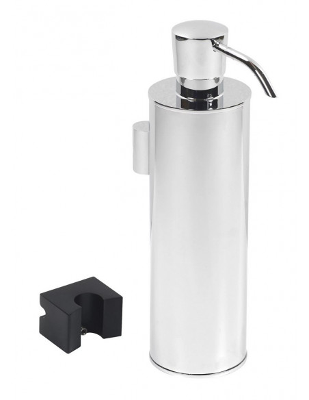 Fix Mi Distributeur de savon liquide inox/laiton chrome/noir série COSMOPOLITAN - 1