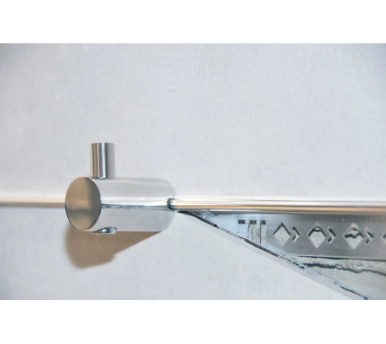 Fix Mi Patère murale à clipser inox BILBAO MAT INTER - 3