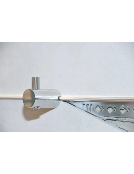 Fix Mi Patère murale à clipser inox BILBAO MAT INTER - 3