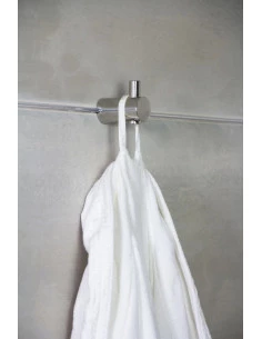 Fix Mi Patère murale à clipser inox BILBAO MAT INTER - 1 2