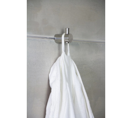 Fix Mi Patère murale à clipser inox BILBAO MAT INTER - 2