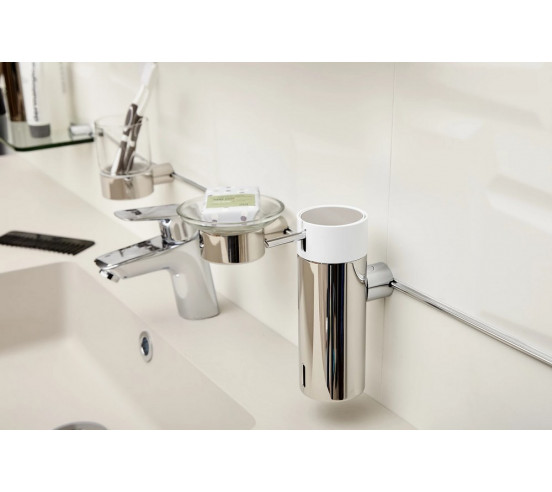 Fix Mi Distributeur de savon mural à clipser inox BILBAO MAT INTER - 2