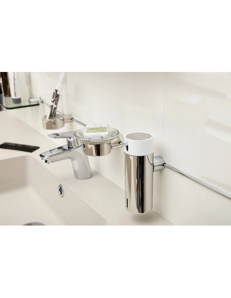 Fix Mi Distributeur de savon mural à clipser inox BILBAO MAT INTER - 2