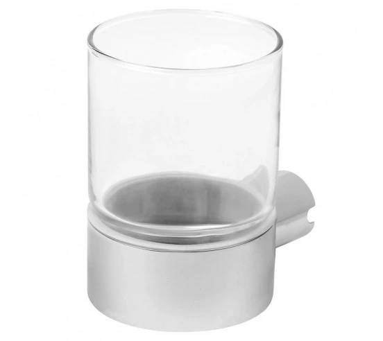 Fix Mi Porte gobelet mural à clipser inox à clipser BILBAO MAT INTER - 1