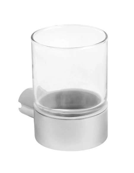 Fix Mi Porte gobelet mural à clipser inox à clipser BILBAO MAT INTER - 3