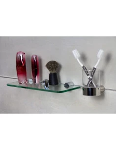 Fix Mi Porte gobelet mural à clipser inox à clipser BILBAO MAT INTER - 1 2