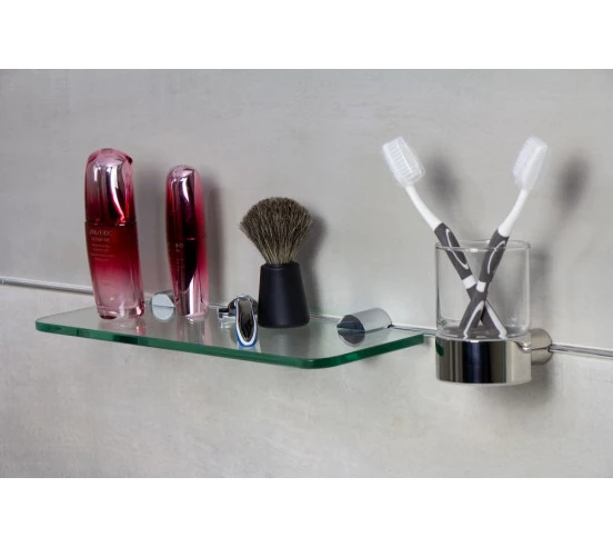 Fix Mi Porte gobelet mural à clipser inox à clipser BILBAO MAT INTER - 2