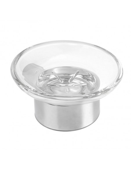 Fix Mi Porte savon mural à clipser inox et verre BILBAO MAT INTER - 1