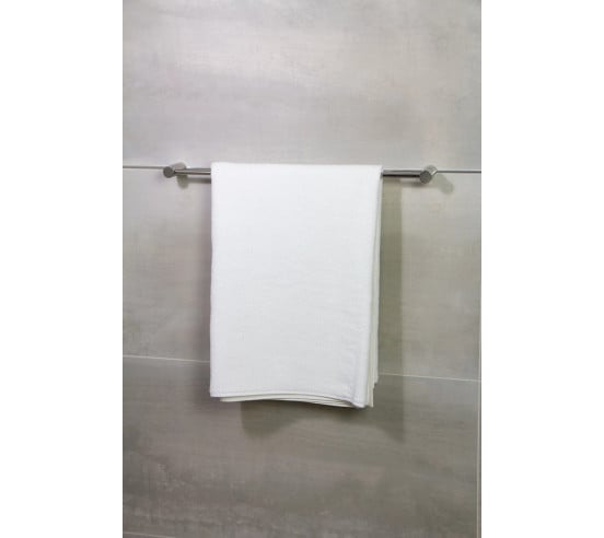 Fix Mi Porte serviettes mural à clipser inox L.60 cm BILBAO MAT INTER - 2