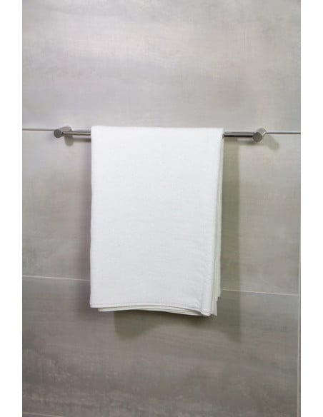 Fix Mi Porte serviettes mural à clipser inox L.60 cm BILBAO MAT INTER - 2